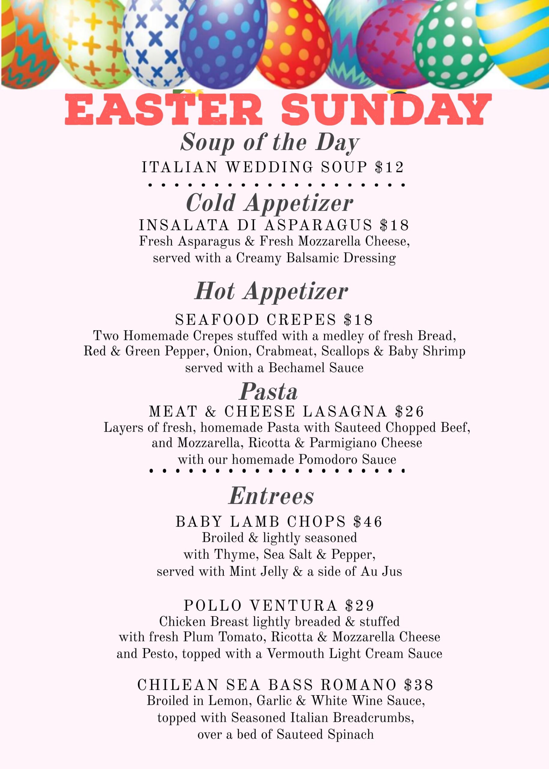 Easter Specials 2024 (3) Easter Specials 2024 (3)